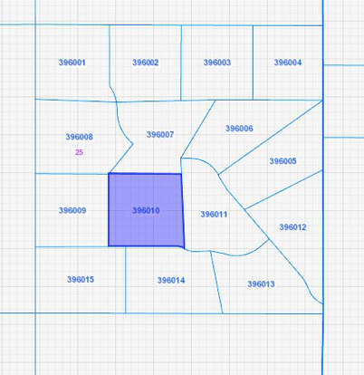 41 acre plat map